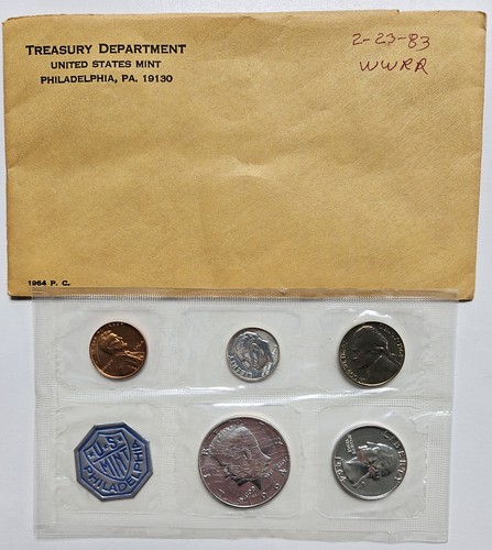 Kennedy 1964 proof set - proof, 5