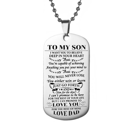 Collana mio figlio tag - a,