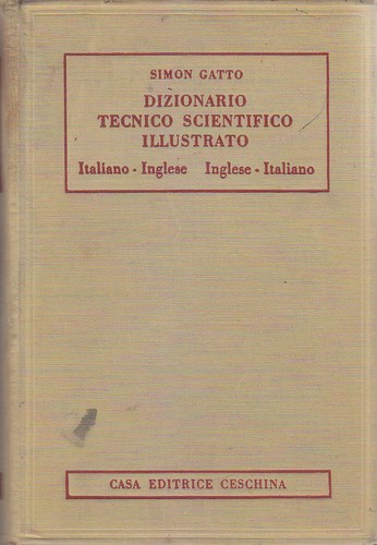 Dizionario tecnico scientifico - dizionario,
