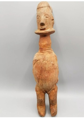 Antica statua tribale ceramica - antica,