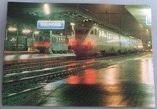 Cartolina elettrotreno ETR.220 - Sulmona - Ottobre 1989 -  Non viaggiata