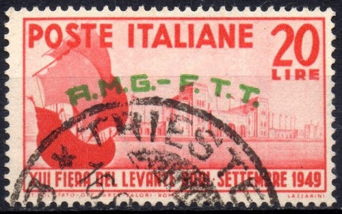 Trieste zona amg ftt 1949 - trieste,