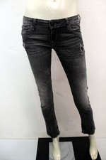 Jeans Donna Guess Taglia 27 / 41 Denim Slim Fit Originali Strappati