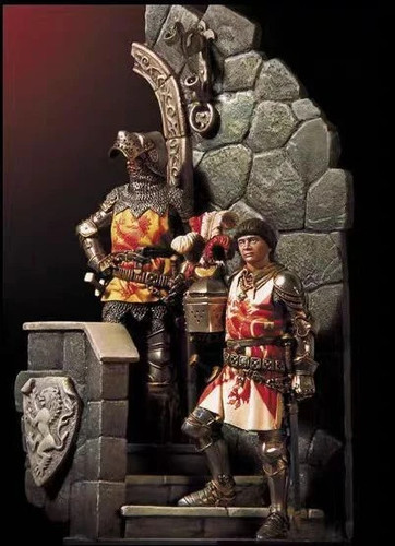 Modellino duo cavaliere