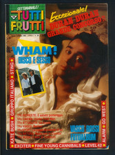 Tutti Frutti n.38 del 1985 Wham! Level 42 Go Wesr Kate Bush Vasco Rossi ▓