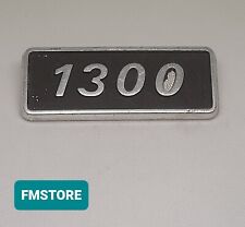 FIAT 131 1300 LOGO EMBLEMA FREGIO VINTAGE BADGE RICAMBIO AUTO D'EPOCA Collezione