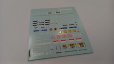 DEC259 Tameo Kits T061 decals Ferrari F1-89 Mansell Berger 1989 1/43