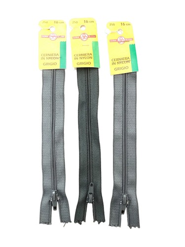 Cerniera lampo grigio chiusura - lampo,