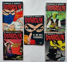 DIABOLIK R Costola Bianca 1/350 Sequenza Completa ASTORINA '78 SPEDIZIONE GRATIS
