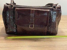 Borsa/Bauletto In Vero Pitone