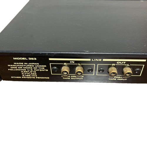 Dbx model 353 - dbx, range