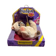 Pelliccia Real Friends gattino marrone e marrone Snuggimals 2009 Hasbro Tiger Electronics 