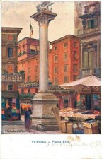 Verona piazza Erbe ristorante