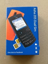 Telefono cellulare originale Nokia Asha 205 RM-862 bianco sbloccato zero LIFTIME GSM