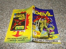 DEVIL N.27 CORNO ORIGINALE DI RESA OTTIMO CON ADESIVI TIPO UOMO RAGNO THOR F4