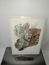 Serventi Artiglieria Lanciarazzi Tedesca Stampa Orig. Fine Anni 70 LEGGI DESC.