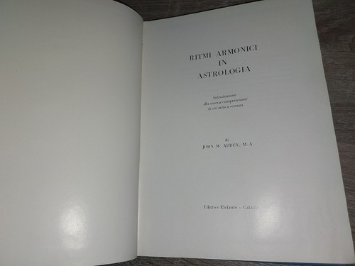 Addey ritmi armonici - armonici, in