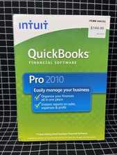 QuickBooks Pro 2010 CD +