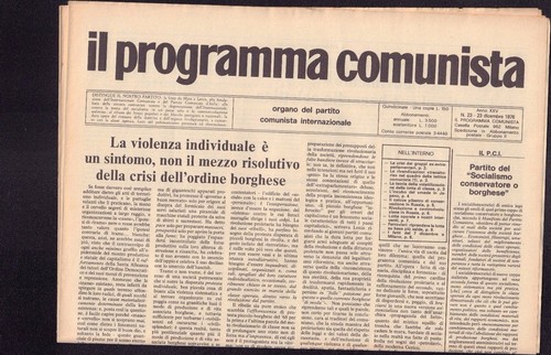 Programma comunista - comunista,