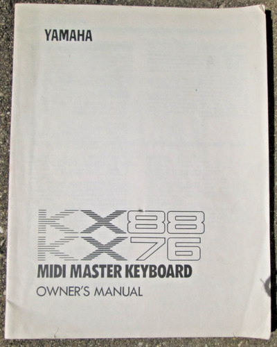 Yamaha kx88 kx76 midi master - midi,