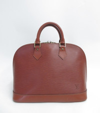 Autentica borsa a mano Louis Vuitton Epi Alma F#45185