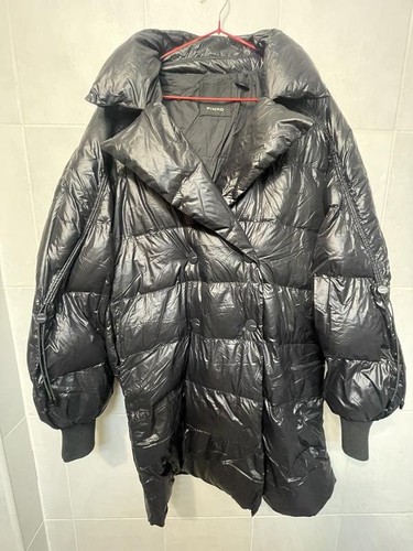 Women pinko coat - coat, black