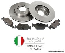 Kit 2 Dischi Freno + Pastiglie