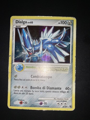 Carta pokemon dialga holo alba - dialga,