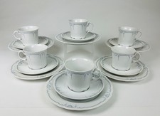 Set 6 trio da caffè vintage