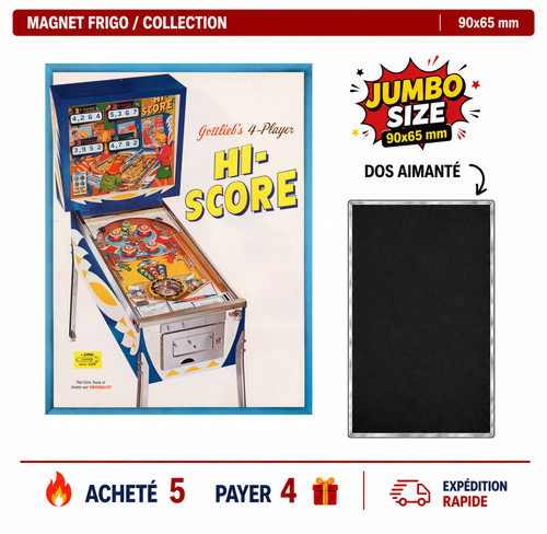 Magnet frigo score 90x65 - frigo,