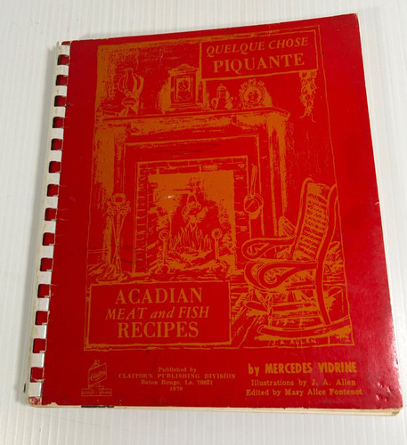 Acadian meat and fish recipes - acadian,