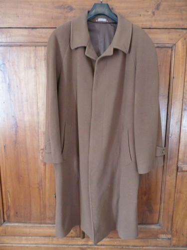 Cappotto uomo lana color
