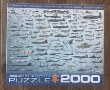 Nuovo Puzzle 2000 Pezzi Eurografica Evoluzione Aerei Militari 8220-0578