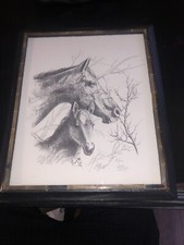 Larry Bridges stampa cavallo e