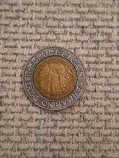 Moneta 500 lire 1985 - lire,
