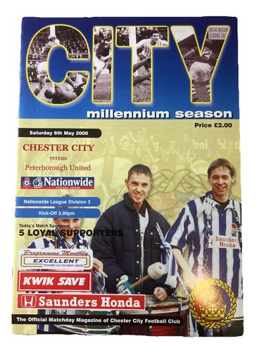 Chester city last game - 99/00, (last