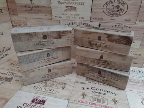 Cassetta porta vino legno - in,