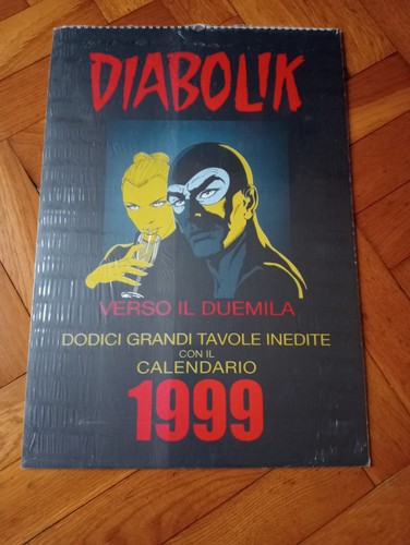 Diabolik calendario 1999 - diabolik,