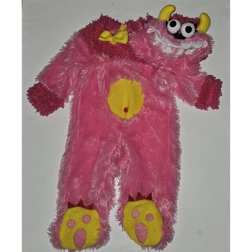 Costume halloween mostro rosa - mostro,