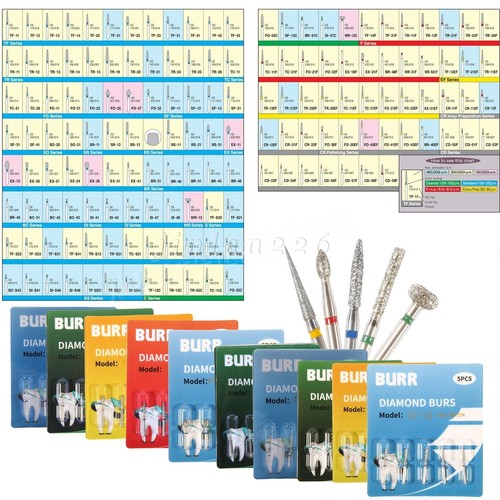 Dental frese diamantate per - 50,