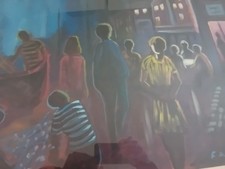 Olio su Tela Eliano Fantuzzi