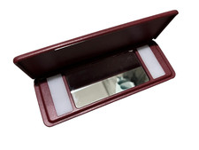 Specchio Per Trucco Tende Sole BURGUNDY Per Mercedes R129 + A124 Cabrio NUOVO