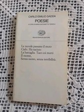 Calo Emilio Gadda Poesie Einaudi