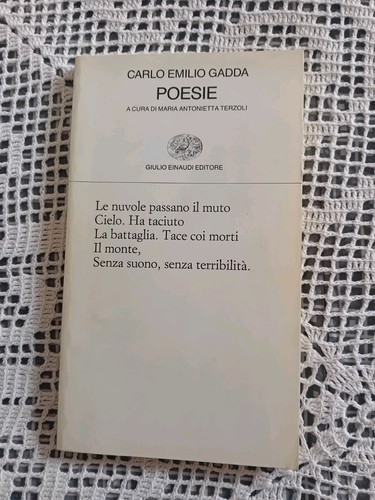 Calo emilio gadda poesie - calo,