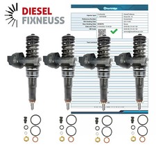 4xBosch Iniettore Pompa Ugello Unità PDE 0414720039 038130073AL VAG 1,9TDi ASZ ARL