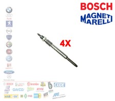 KIT 4 PEZZI CANDELETTA OPEL ASTRA COMBO CORSA C MERIVA ZAFIRA 1.7 BOSCH MARELLI