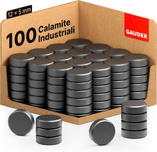 Calamite per Lavagna Magnetica (12 X 5 Mm) | 100X Calamite Piccole | Calamite Fr