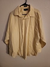 Camicia elegante gialla con bottoni Bergamo New York