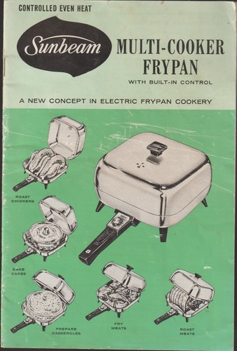 Sunbeam multi cooker owners - sunbeam,