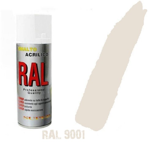 Bomboletta spray bianco - spray, grigio